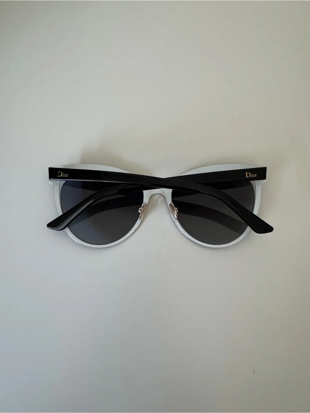 CHRISTIAN DIOR Limited Edition Black Acetate/Metal Sunglasses Authentic